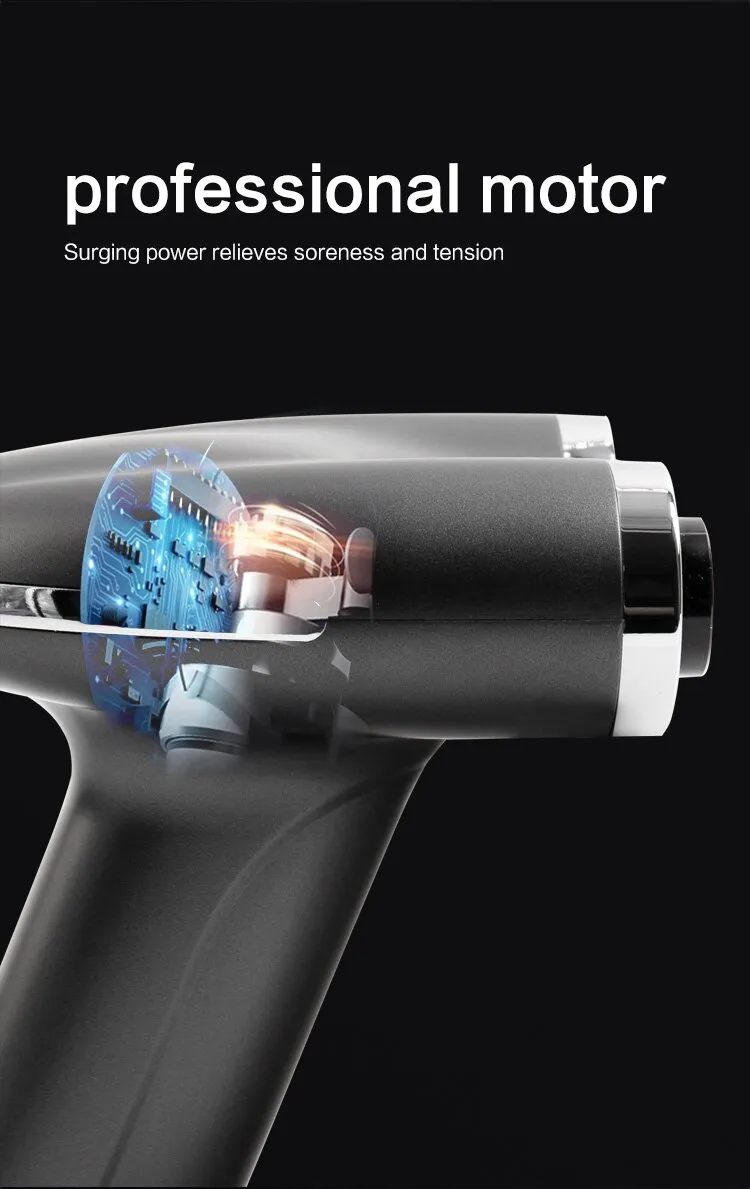Double-headed mini massage gun for preventing sports injuries 4-speed adjustment Portable fitness for home rehabilitation - Image 9