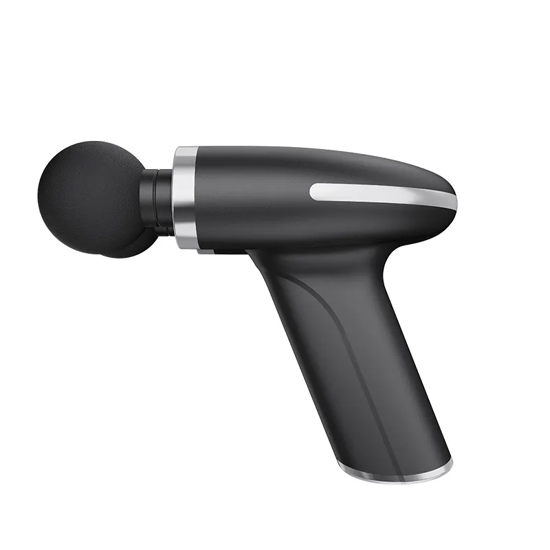 Double-headed mini massage gun for preventing sports injuries 4-speed adjustment Portable fitness for home rehabilitation